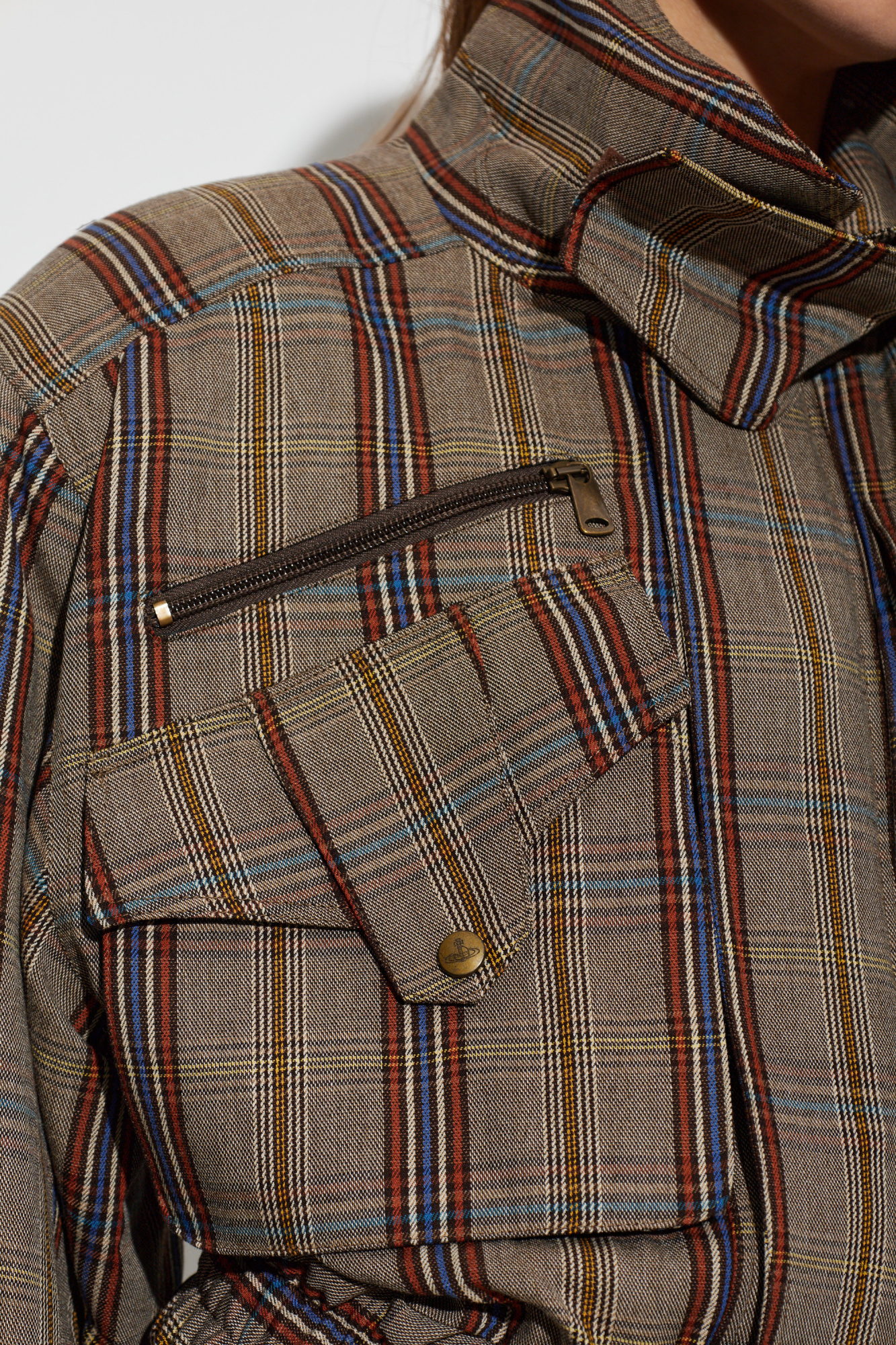 Brown Jacket 'Memphis' Vivienne Westwood - Vitkac AS